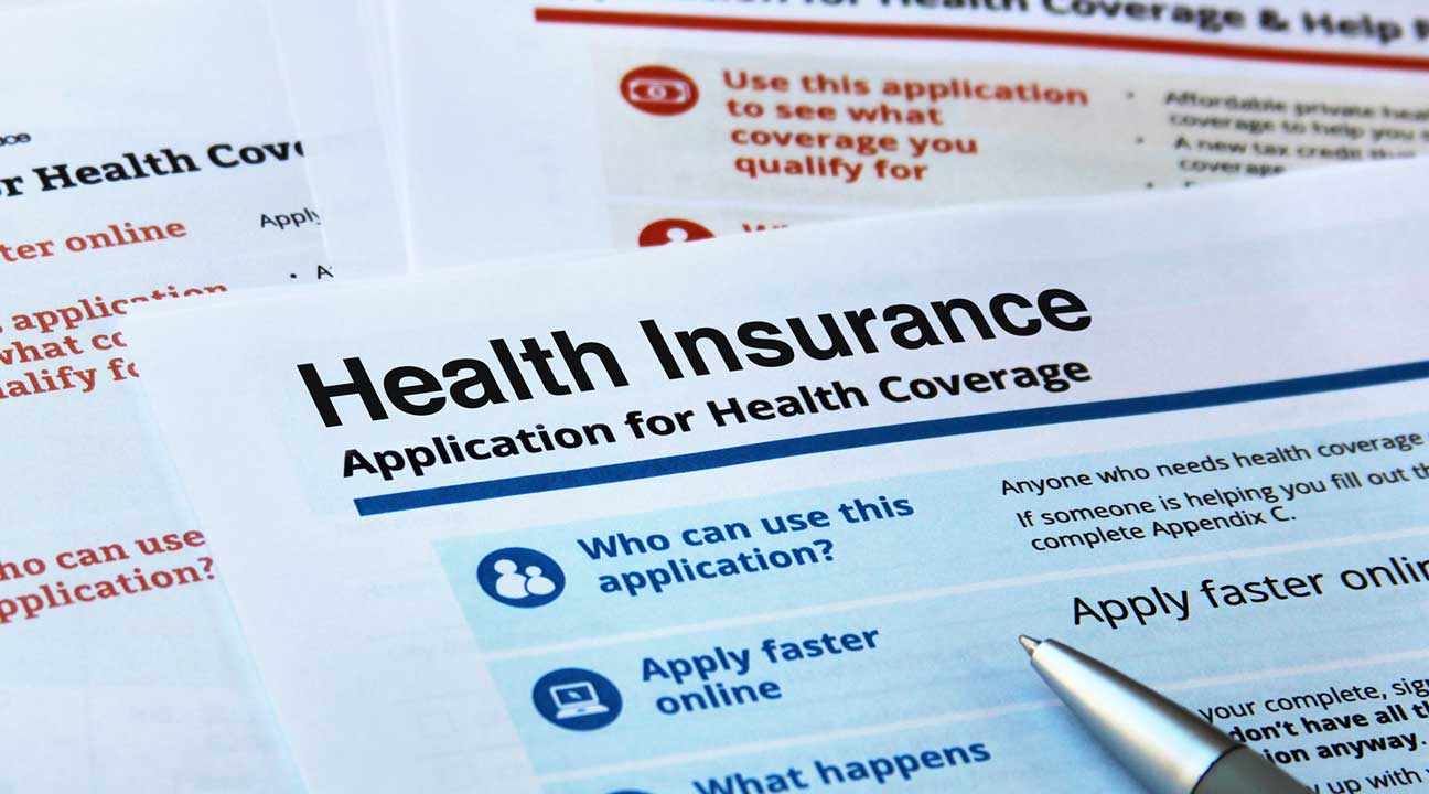 health insurance application for health insurance coverage